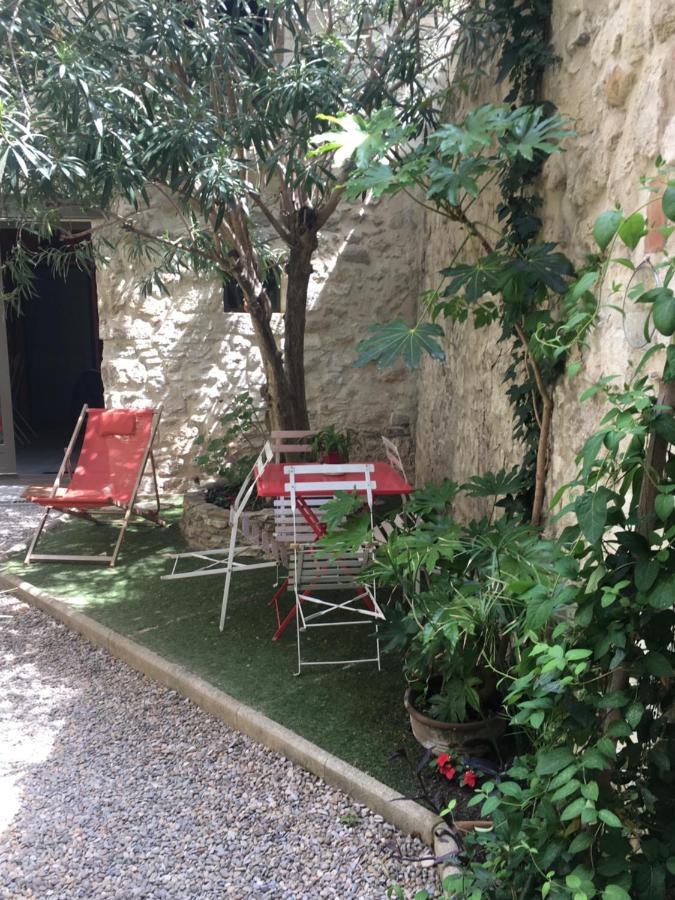 Chambre sur jardin secret Avignon Extérieur photo