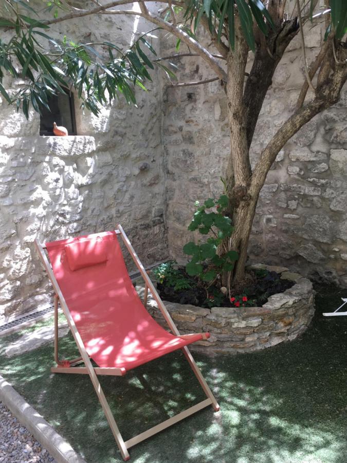 Chambre sur jardin secret Avignon Extérieur photo
